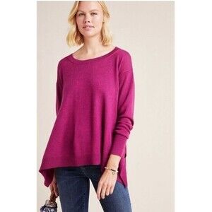 ANTHROPOLOGIE Gale Merino Wool Pullover‎ Sweater XSP